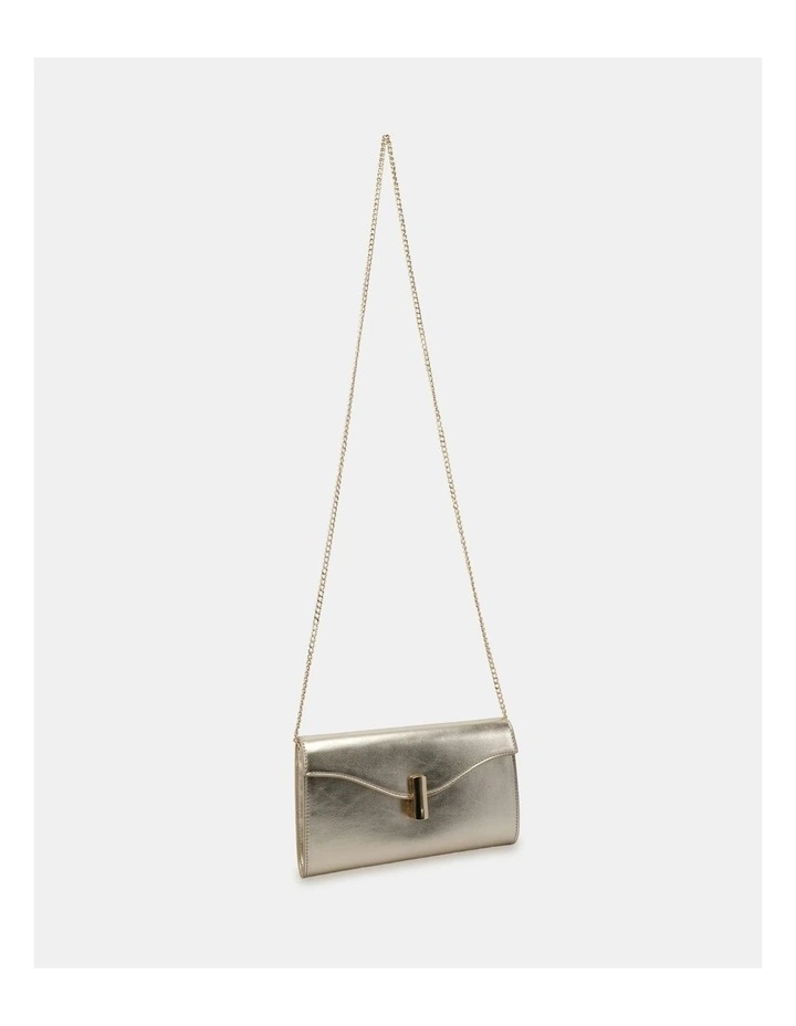 Alysse Clutch in Gold image 4