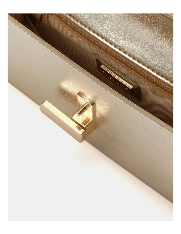 Alysse Clutch in Gold image 5