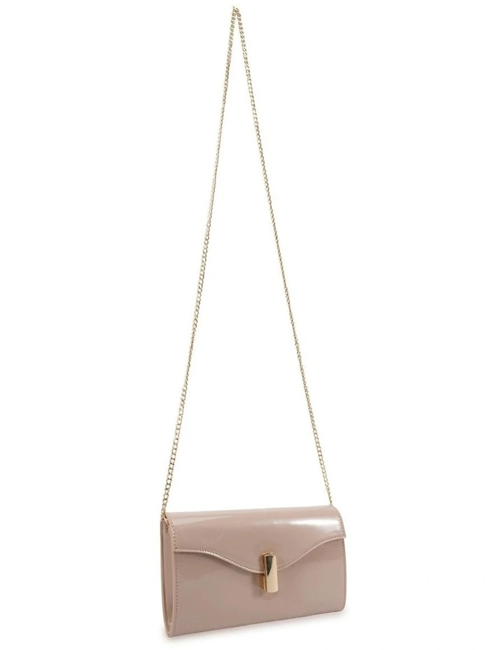 Alysse Clutch in Nude Patent image 3