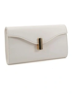 Alysse Clutch in White