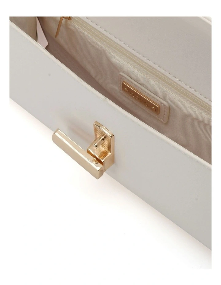 Alysse Clutch in White image 4