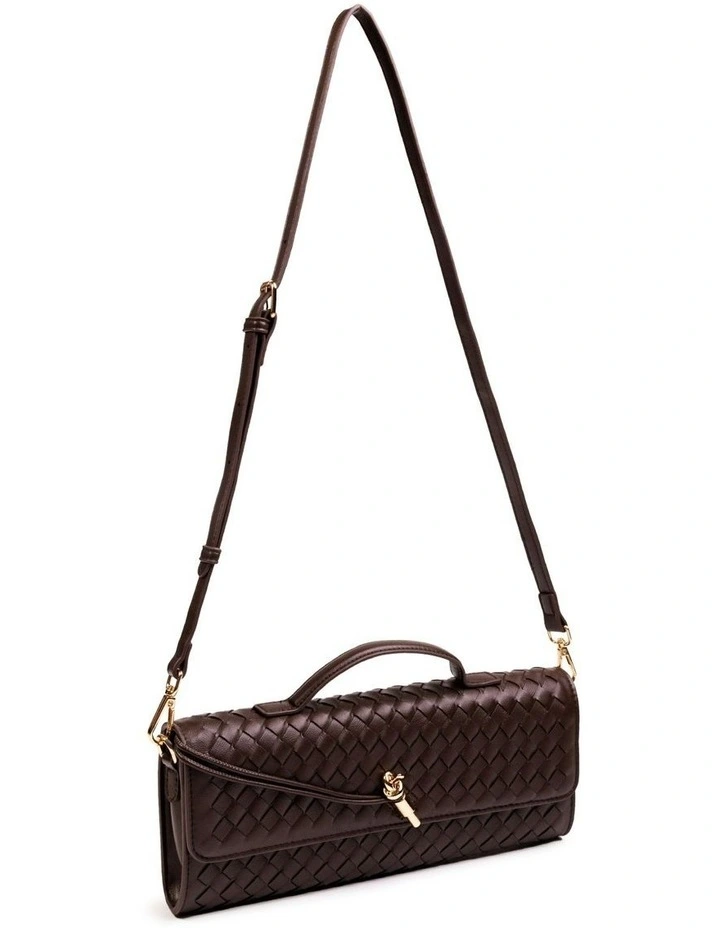 Amais Top Handle Bag in Espresso image 3