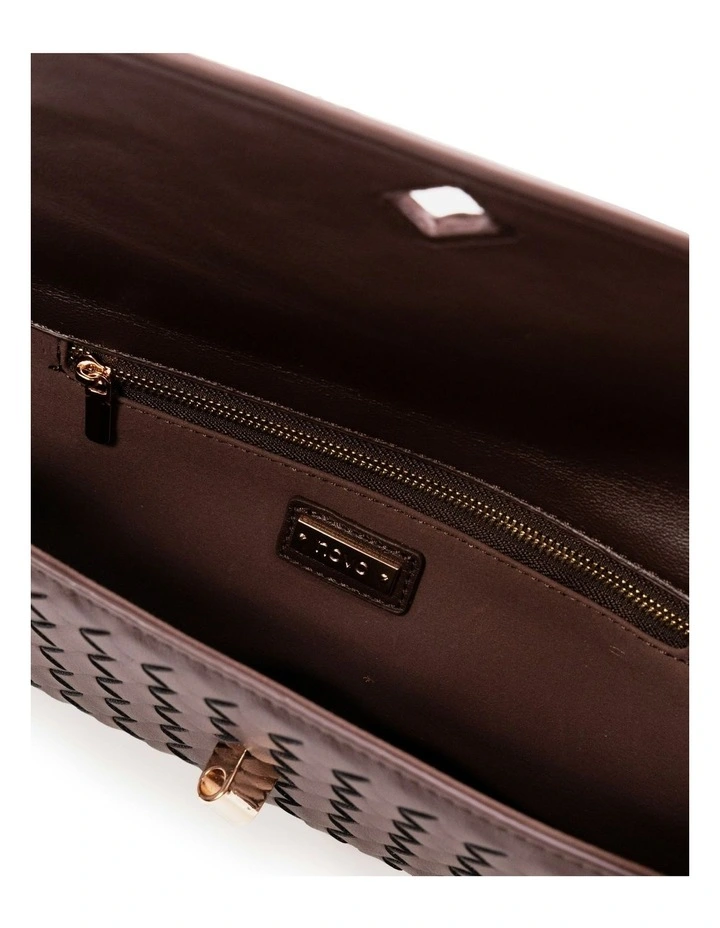 Amais Top Handle Bag in Espresso image 4