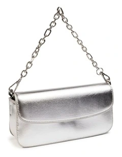 Alora Shoulder Bag in Silver