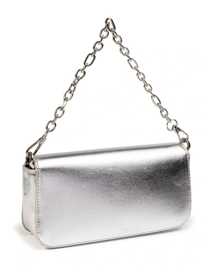 Alora Shoulder Bag in Silver image 2