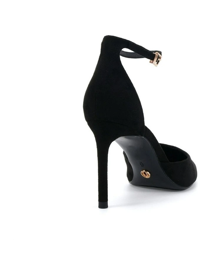 Iyana Court Heels in Black Suede image 3