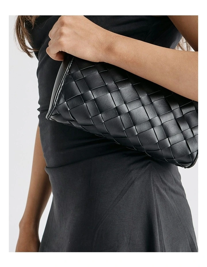 Adonia Shoulder Bag in Black image 2