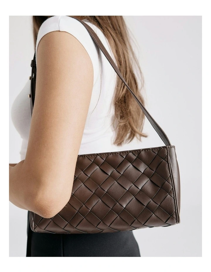 Adonia Shoulder Bag in Espresso image 2