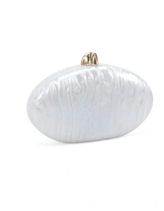 Alini Clutch in White