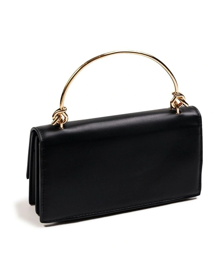 Aviana Top Handle Bag in Black image 2