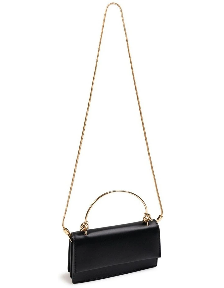 Aviana Top Handle Bag in Black image 3