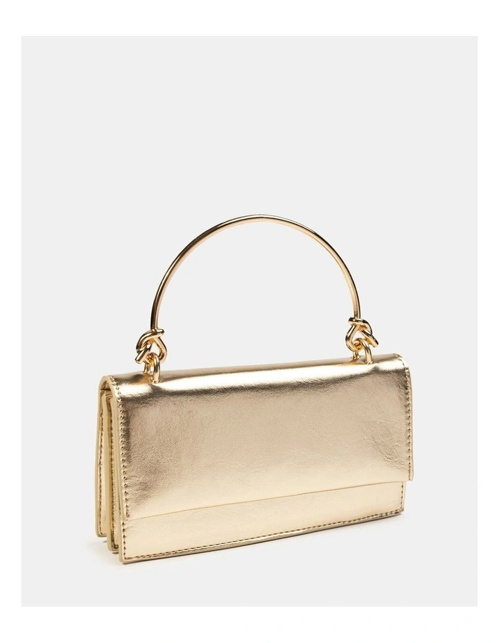 Aviana Top Handle Bag in Gold image 1