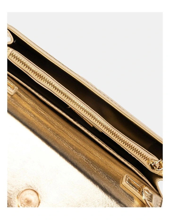 Aviana Top Handle Bag in Gold image 4