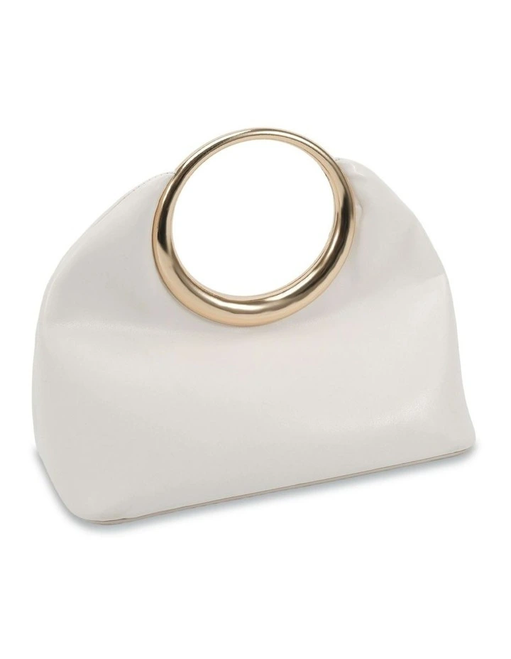 Axton Top Handle Bag in White image 1