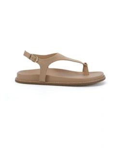 Rhoda Open Toe Sandals in Sand
