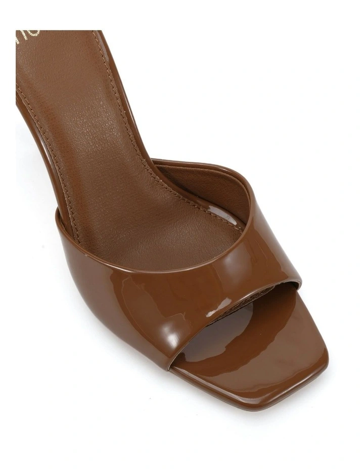 Yiruma Stiletto Mule Heels in Brown image 5