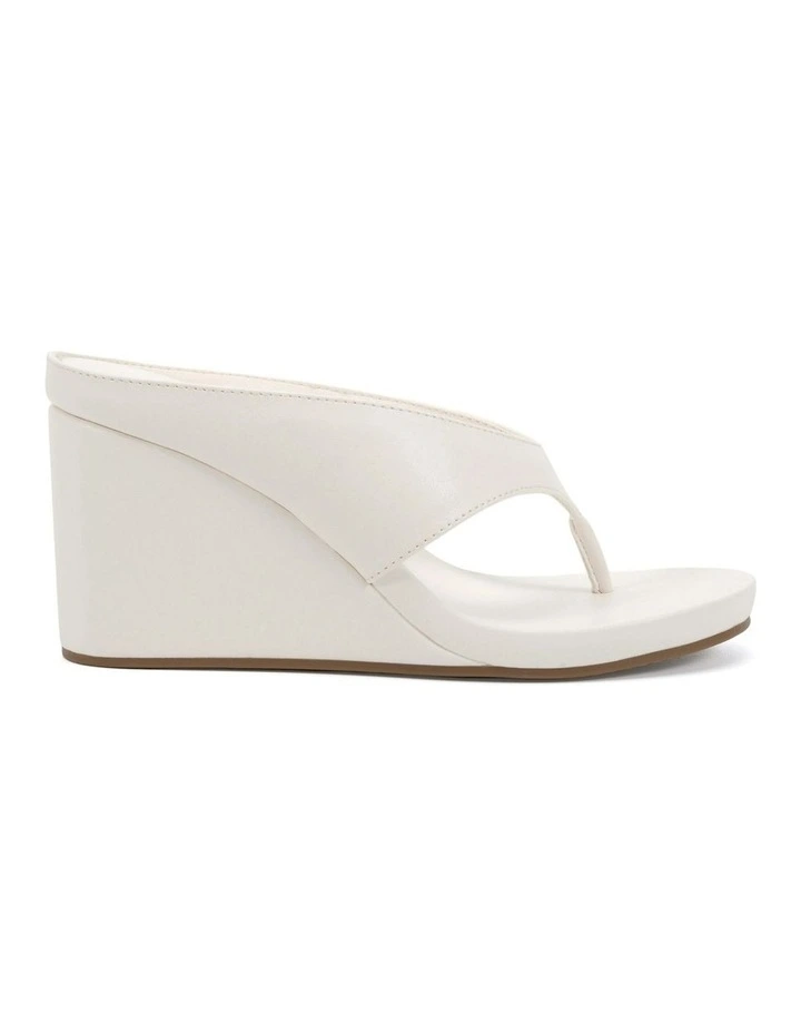 Yoasobi Wedge Sandals in White image 1