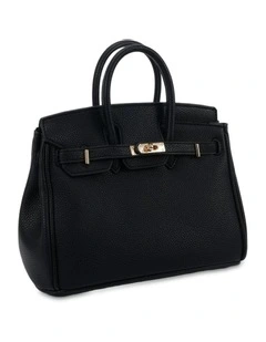 Adora Top Handle Bag in Black