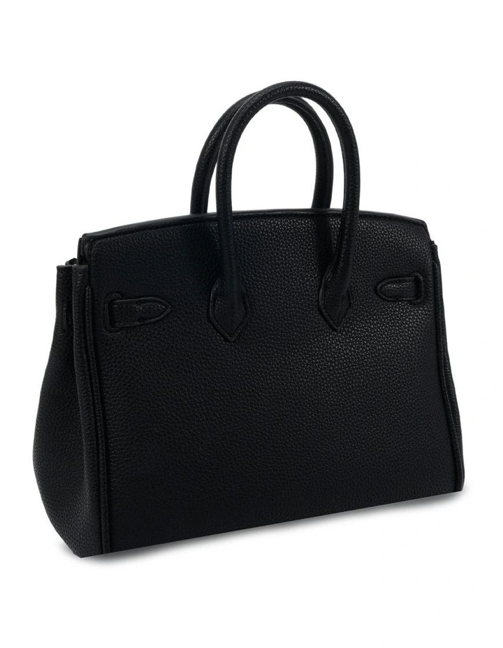 Adora Top Handle Bag in Black image 2