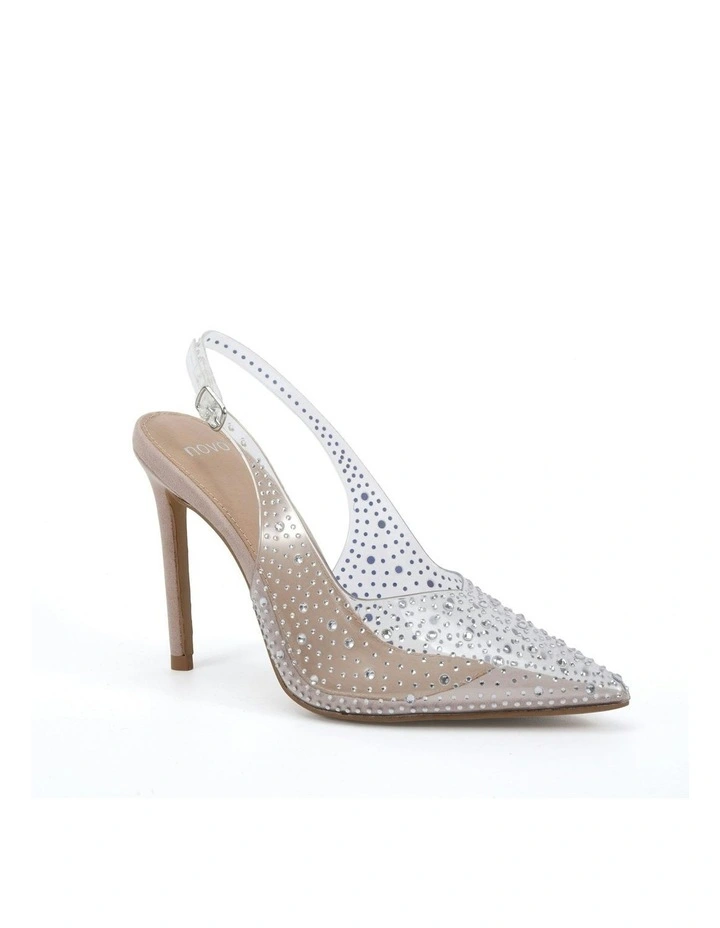 Yummie Stiletto Heels In Nude image 2