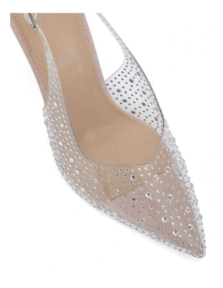 Yummie Stiletto Heels In Nude image 4