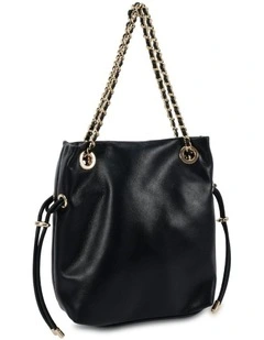 Antonio Crossbody Shoulder Bag in Black