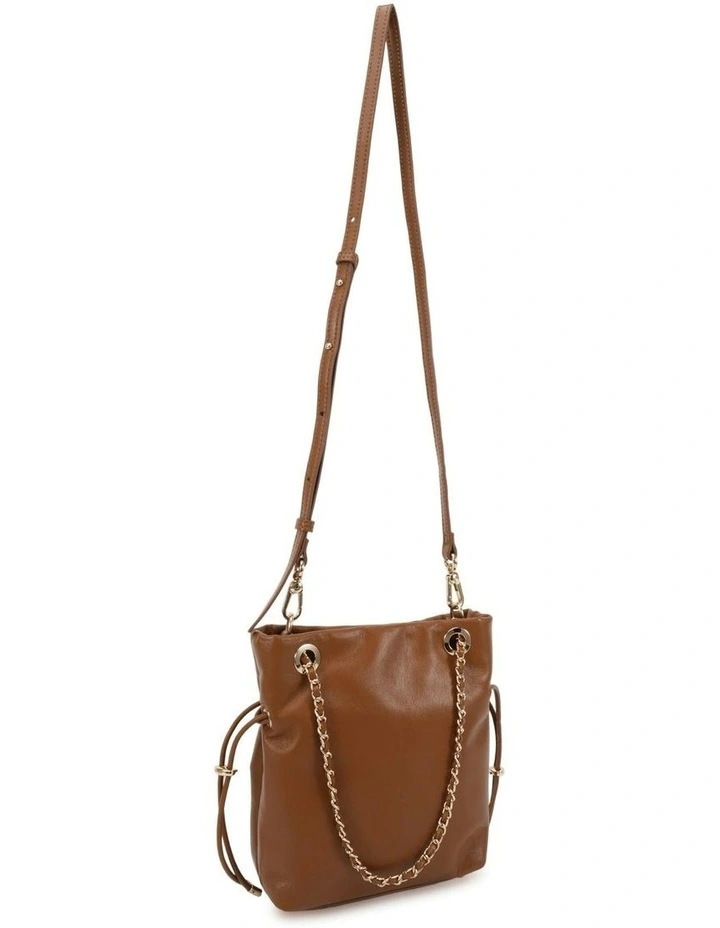 Antonio Crossbody Shoulder Bag in Tan image 2