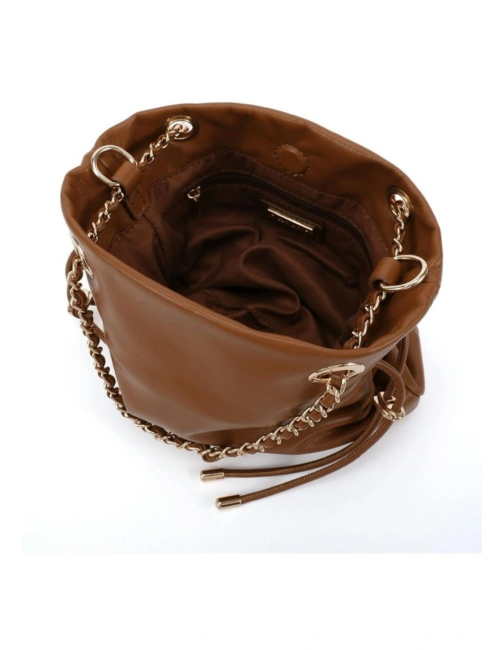 Antonio Crossbody Shoulder Bag in Tan image 3