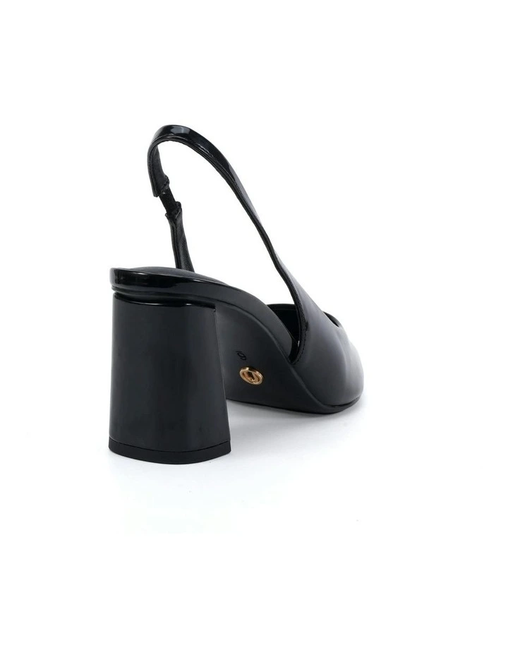 Irie Block Heels in Black Patent image 3