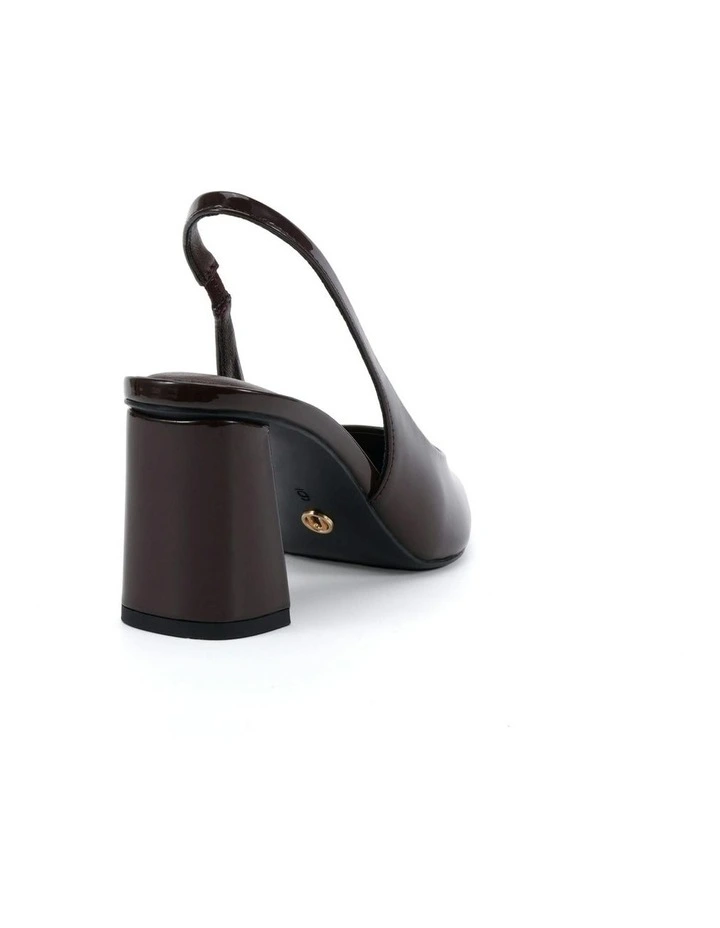 Irie Block Heels in Espresso Patent image 3