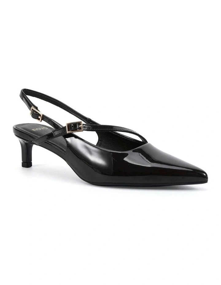 Isela Heels In Black Patent image 2