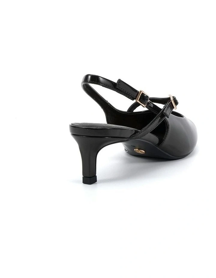 Isela Heels In Black Patent image 3