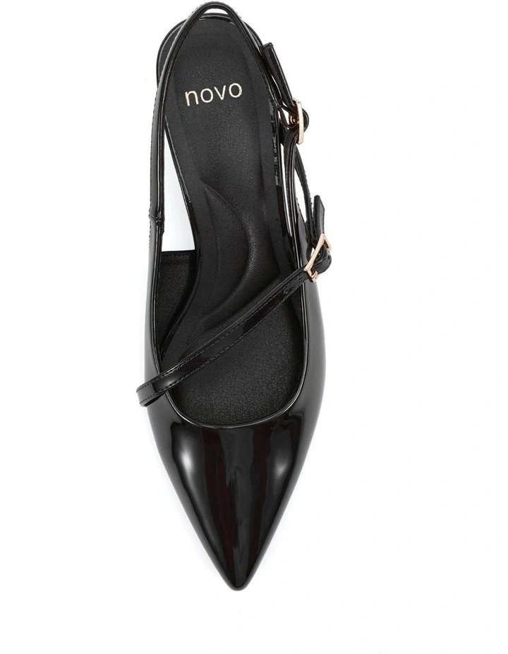 Isela Heels In Black Patent image 5