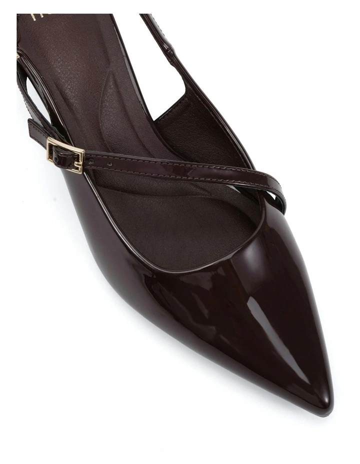 Isela Heels in Espresso Patent image 4