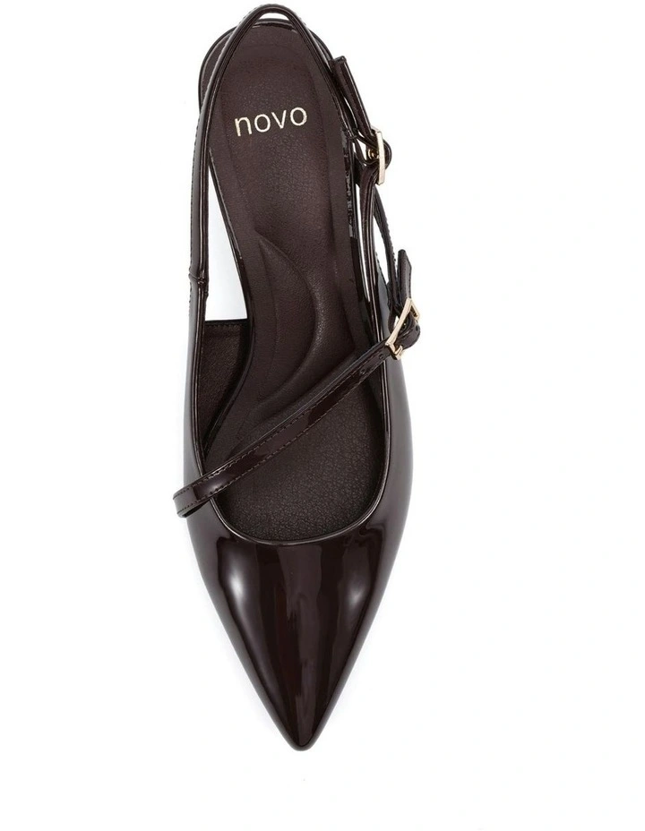 Isela Heels in Espresso Patent image 5