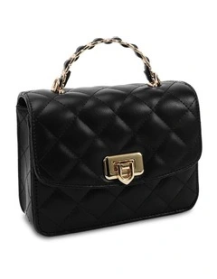 Antoine Crossbody Shoulder Bag in Black