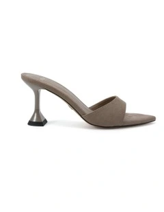 Ziv Heels in Dove Suede