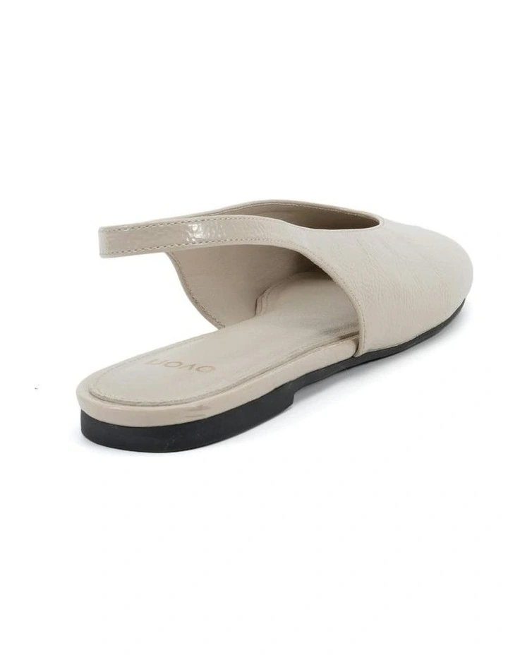 Chadwick Ballet in Cream Crinkle Patent image 3