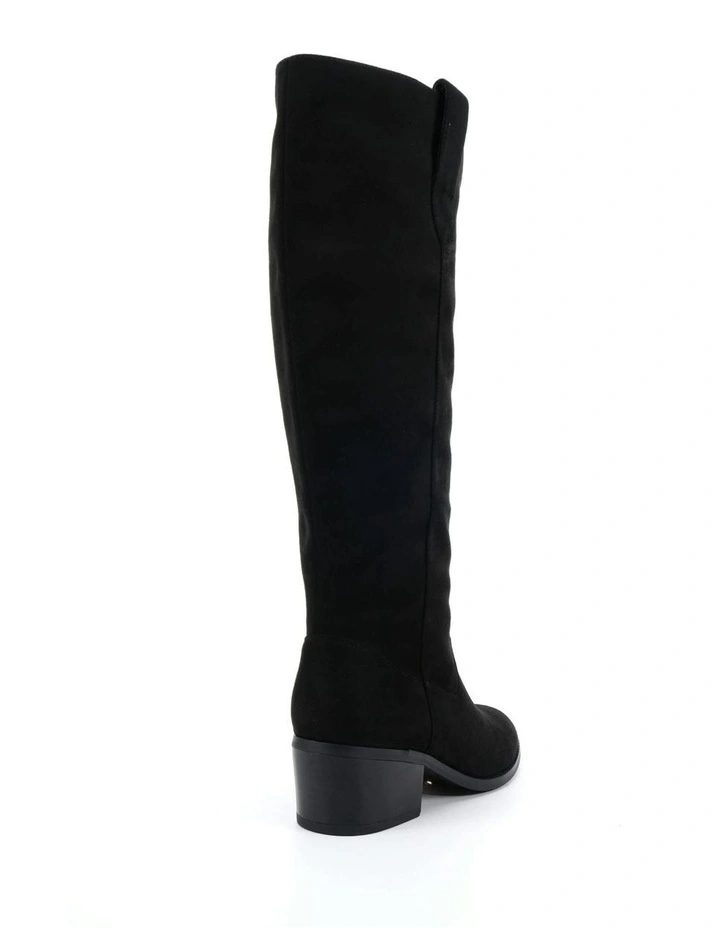 Harlan Boots in Black Suede image 3