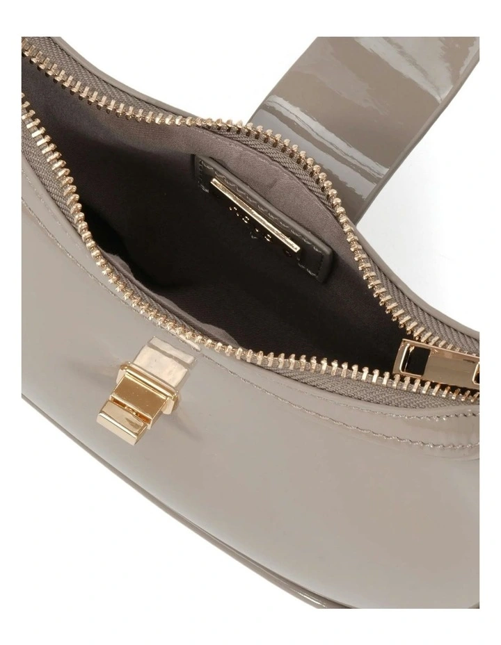 Aerys Shoulder Bag in Dove Patent image 4