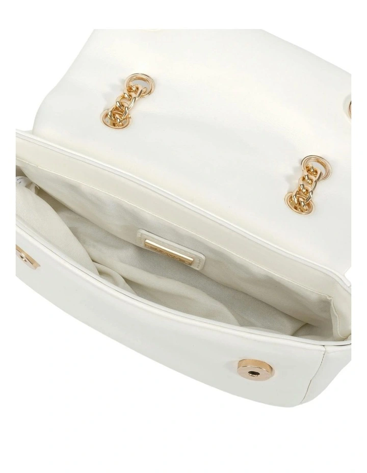 Akiro Shoulder Bag in White image 3