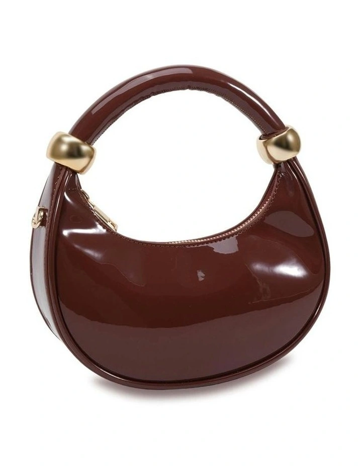 Allegro Top Handle Bag in Plum Patent image 1
