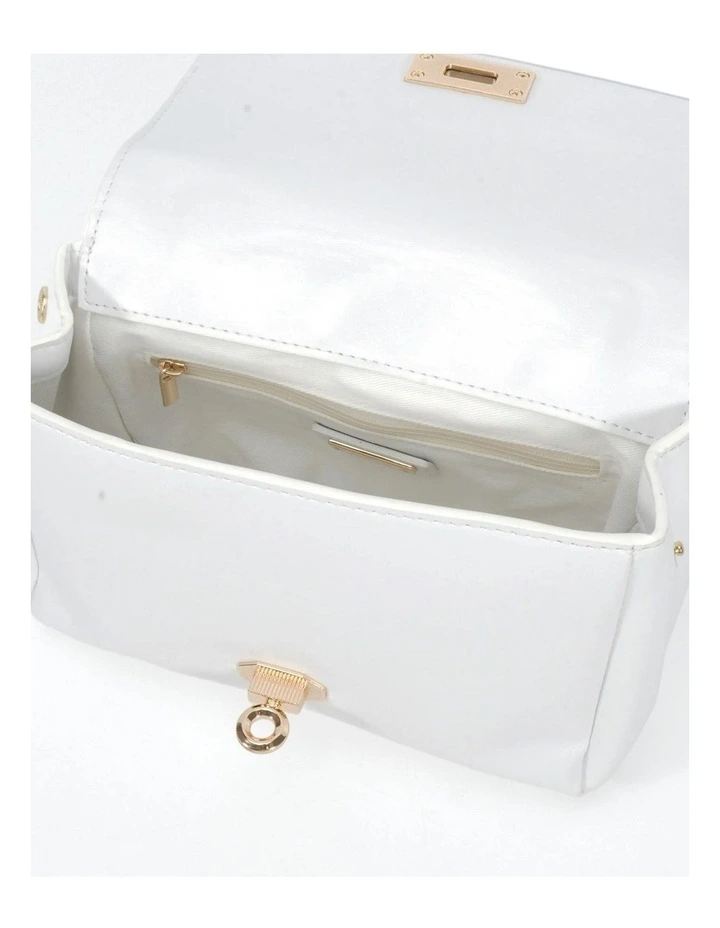 Andi Crossbody Bag in White image 4