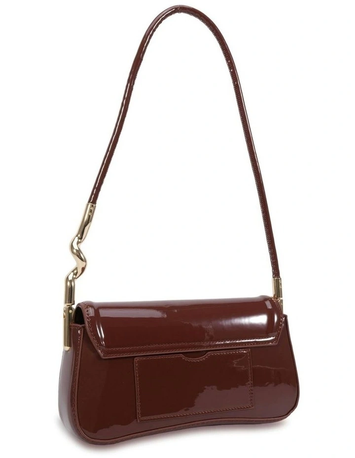 Ayra Bag in Plum Patent image 2