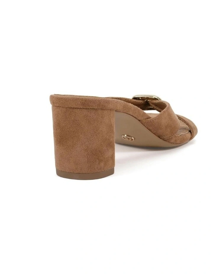 Finnegan Heels in Caramel Suede image 3