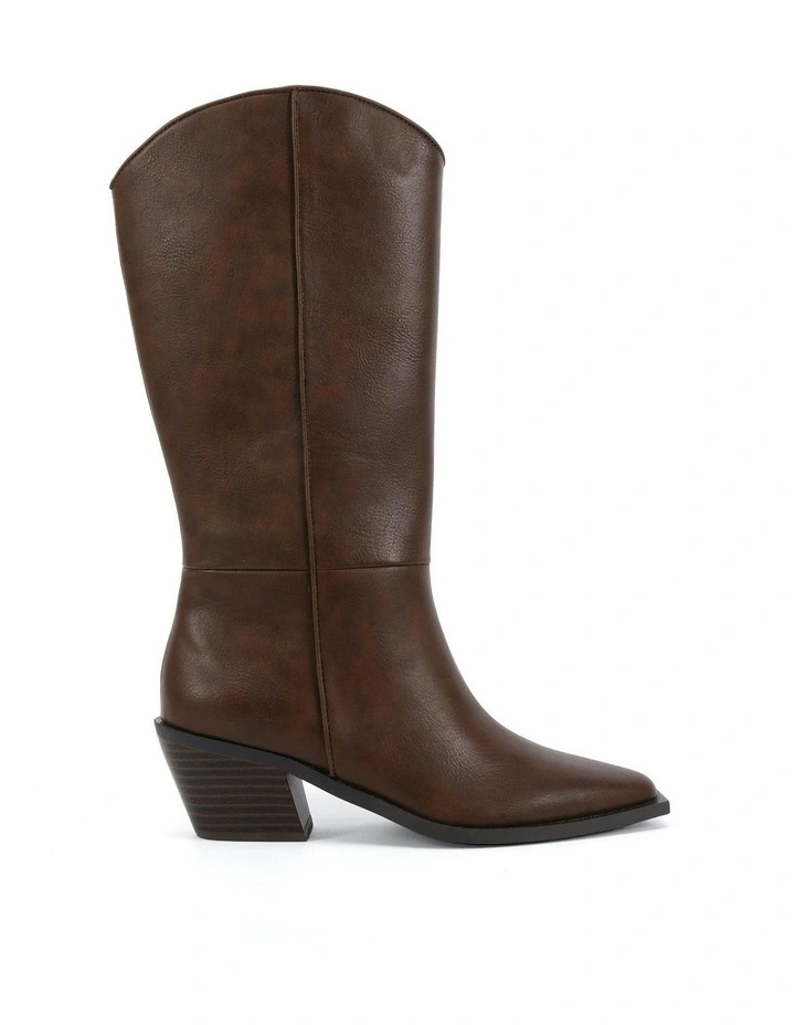Huxley Cowboy Boots in Brown image 1