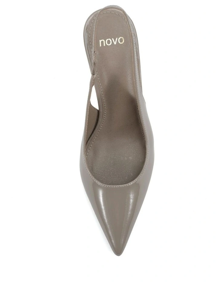 Iraya Heels in Dove Patent image 5
