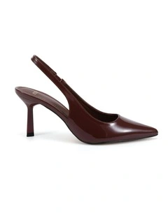 Iraya Heels in Plum Patent