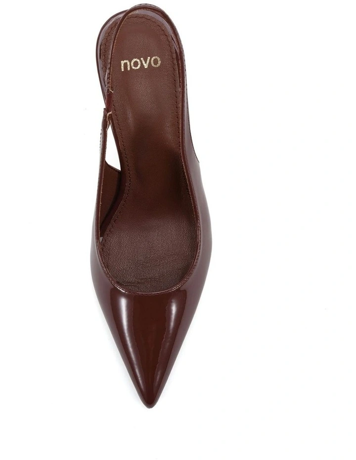 Iraya Heels in Plum Patent image 5