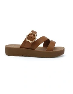 Sevyn Thongs in Caramel